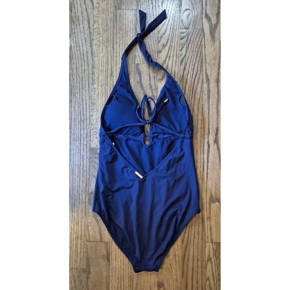 Laundry by Shelli Segal Embroidered One-piece Bathingsuit Women's Size Medium - Picture 2 of 3